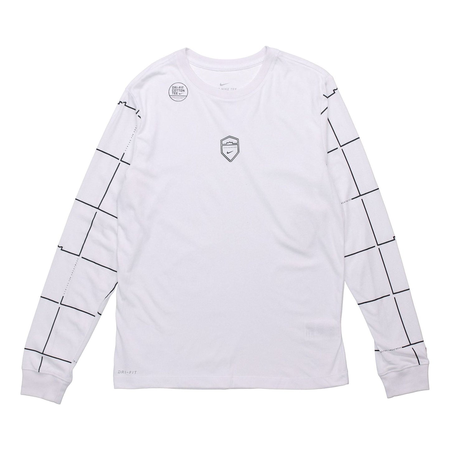 Nike Dri-FIT LeBron Long-sleeve TEE Men White CD0926-121