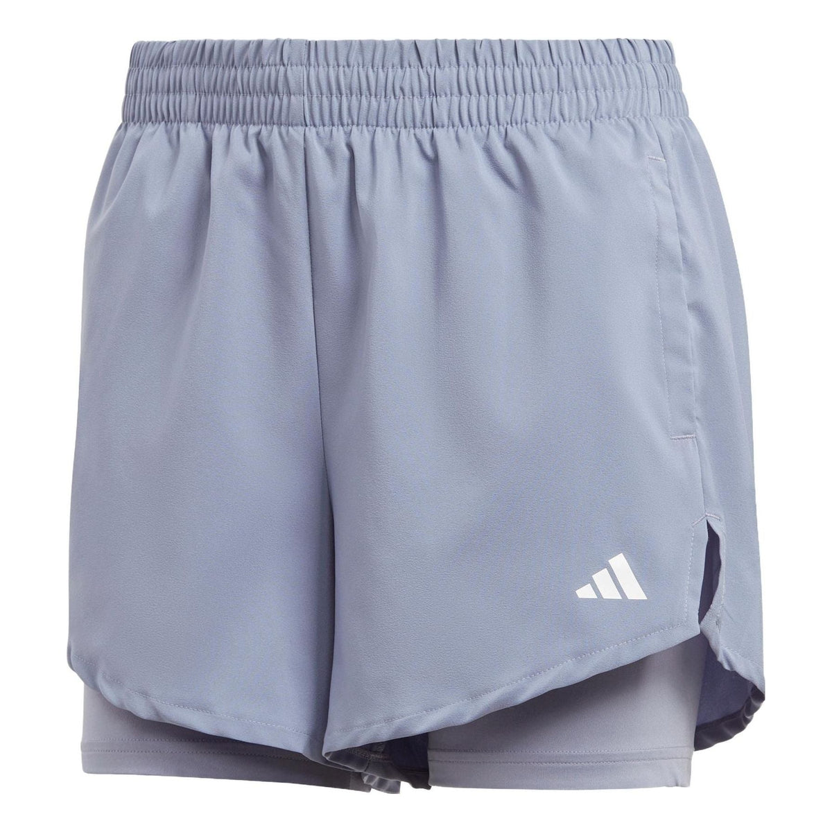 (WMNS) adidas Aeroready Two-In-One Shorts Asia Sizing 'Purple' HR7867
