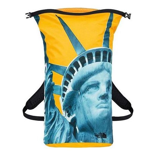 Supreme The North Face Statue of Liberty Waterproof Backpack 'Blue Yellow' SUP-FW19-913
