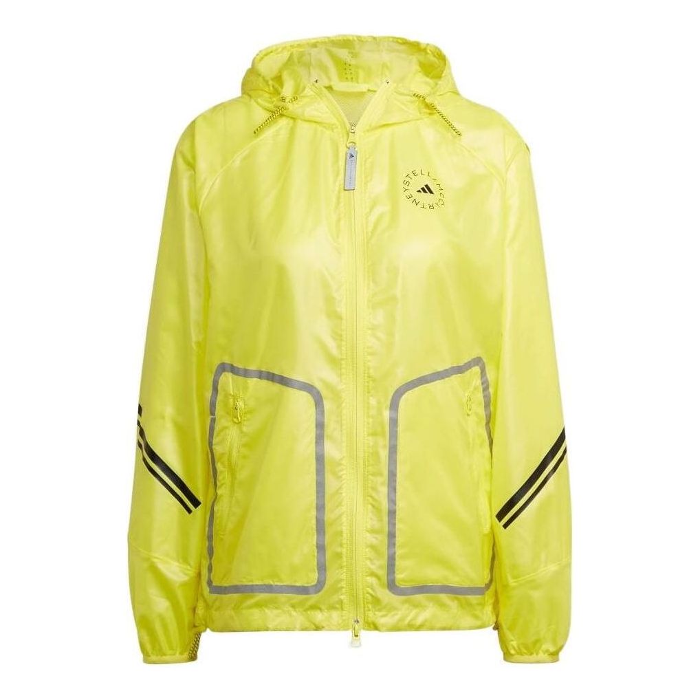 (WMNS) adidas by Stella McCartney TruePace Running Jacket Asia Sizing 'Yellow' HS8197