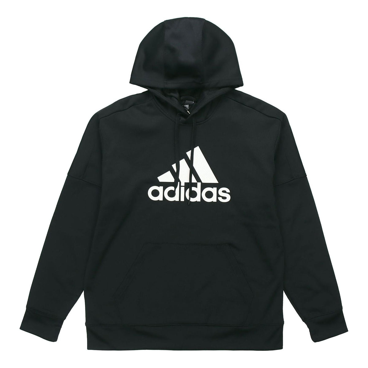 adidas Logo Printing hooded Pullover Sports Black DH9018