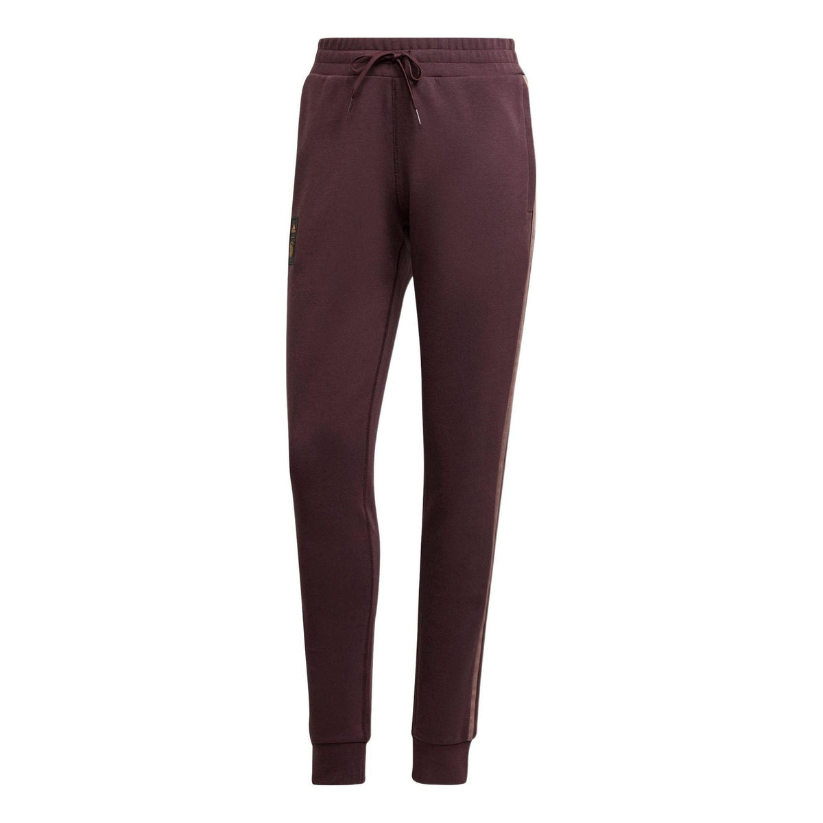 (WMNS) adidas Germany Sports Pants Asia Sizing 'Burgundy' HF4059