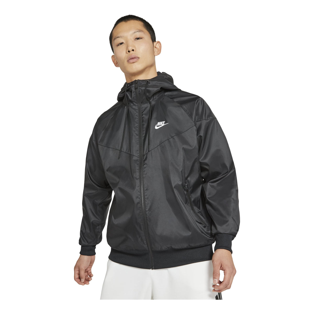 Nike Sportswear Windrunner Sports Training hooded Woven Jacket Black DA0002-010