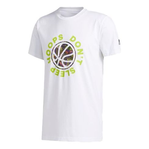 adidas Apac Smr Hds Basketball Sports Short Sleeve White GK1711