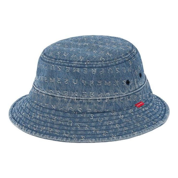 Supreme Jacquard Logos Denim Crusher 'Teal' SUP-SS20-713