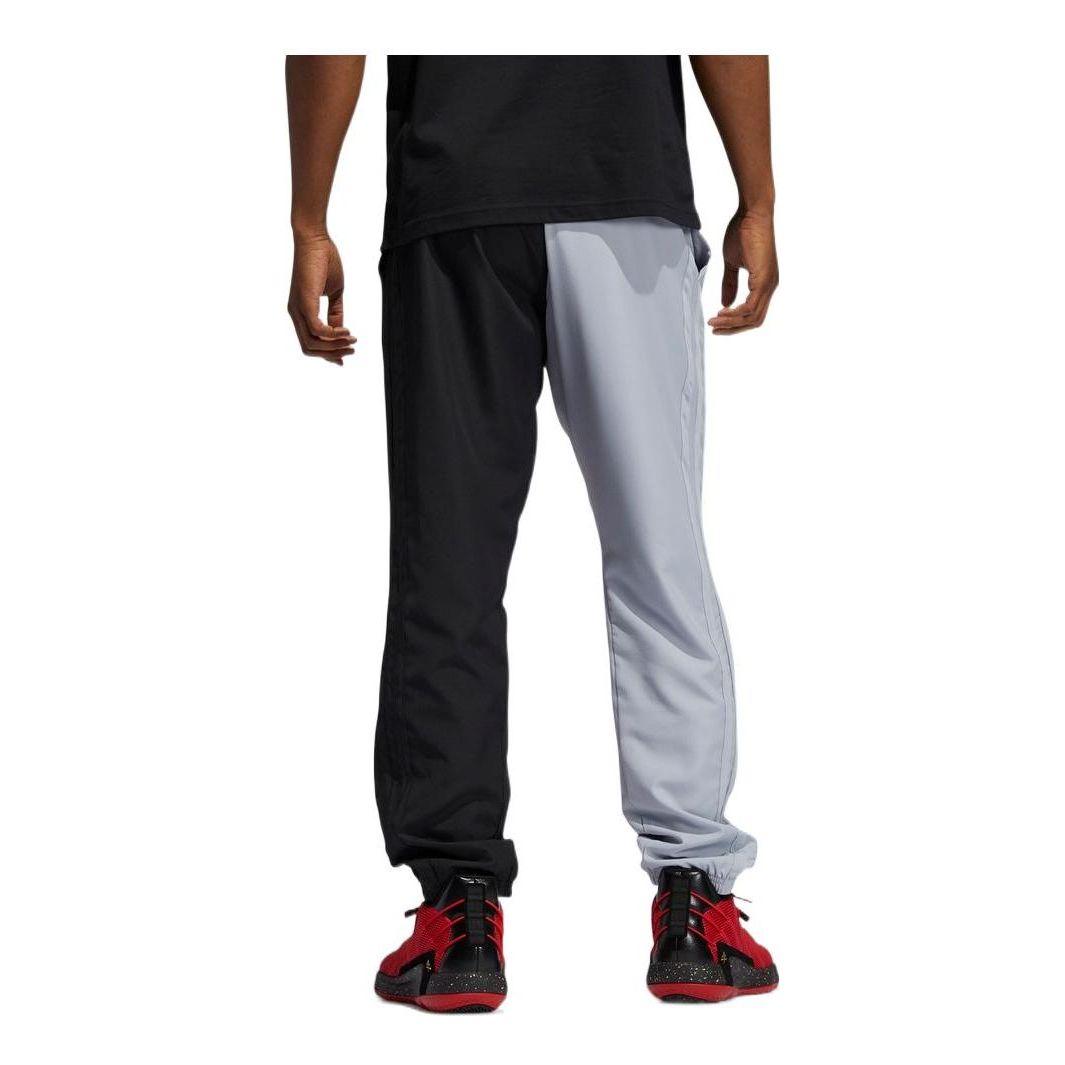 Men's adidas Colorblock Basketball Sports Pants/Trousers/Joggers Gray GL7097