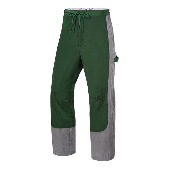 Air Jordan x Off-White MJ Track Pants Asia Sizing 'Forest Green Phantom' CV3446-361