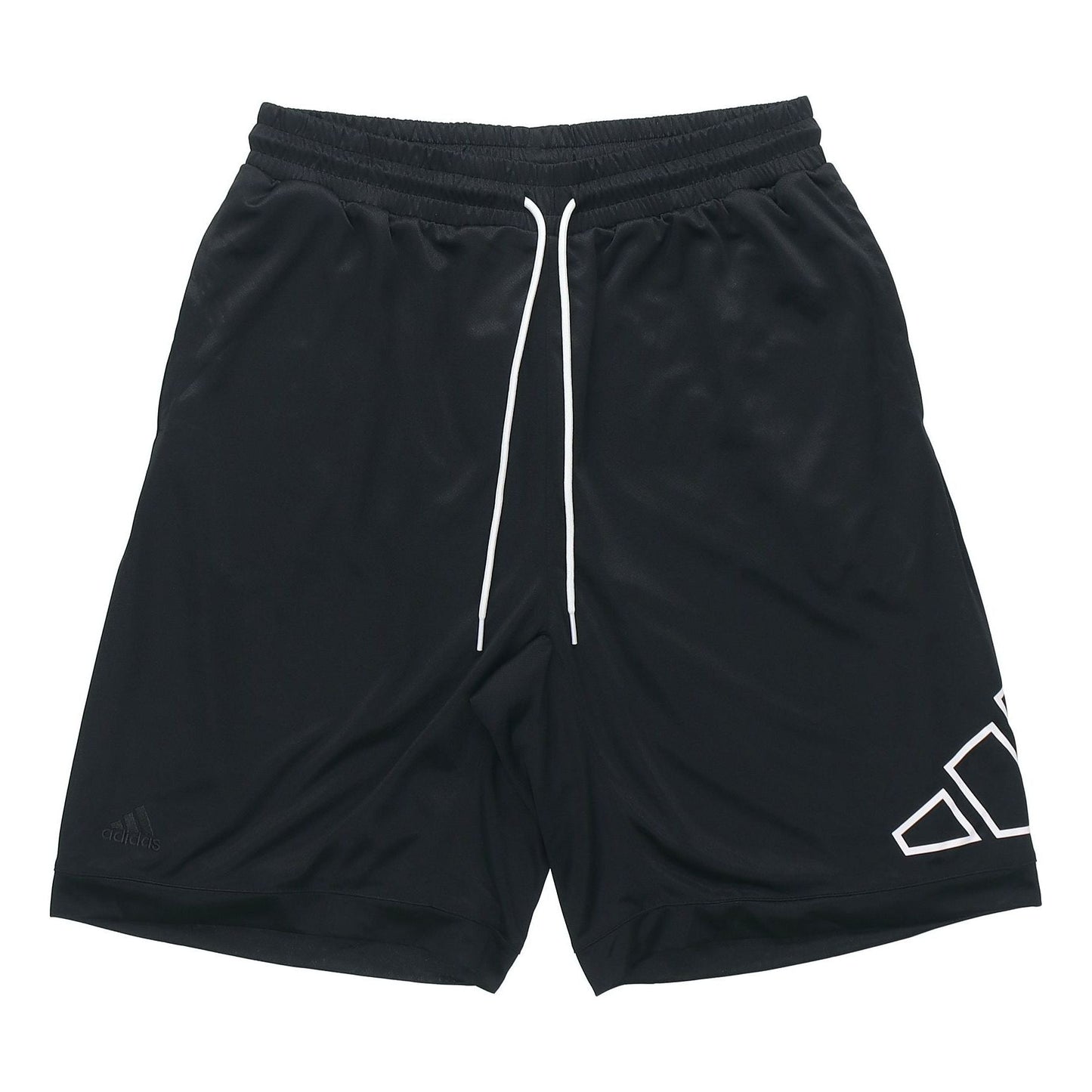 adidas Big Logo Short Basketball game Sports Shorts Black GT3018