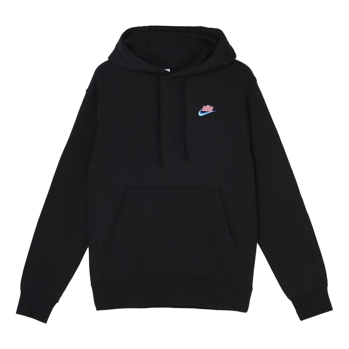 Men's Nike Sportswear Keep It Clean Casual Sports Pullover Fleece Lined Black DM2200-010