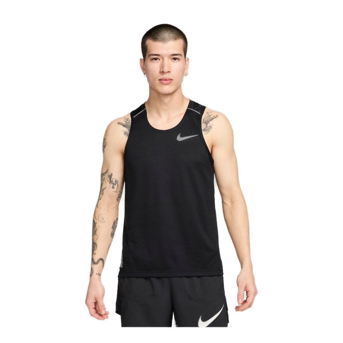 Nike Dri-Fit Casual Sports Vest Asia Sizing 'Black' AJ7563-010