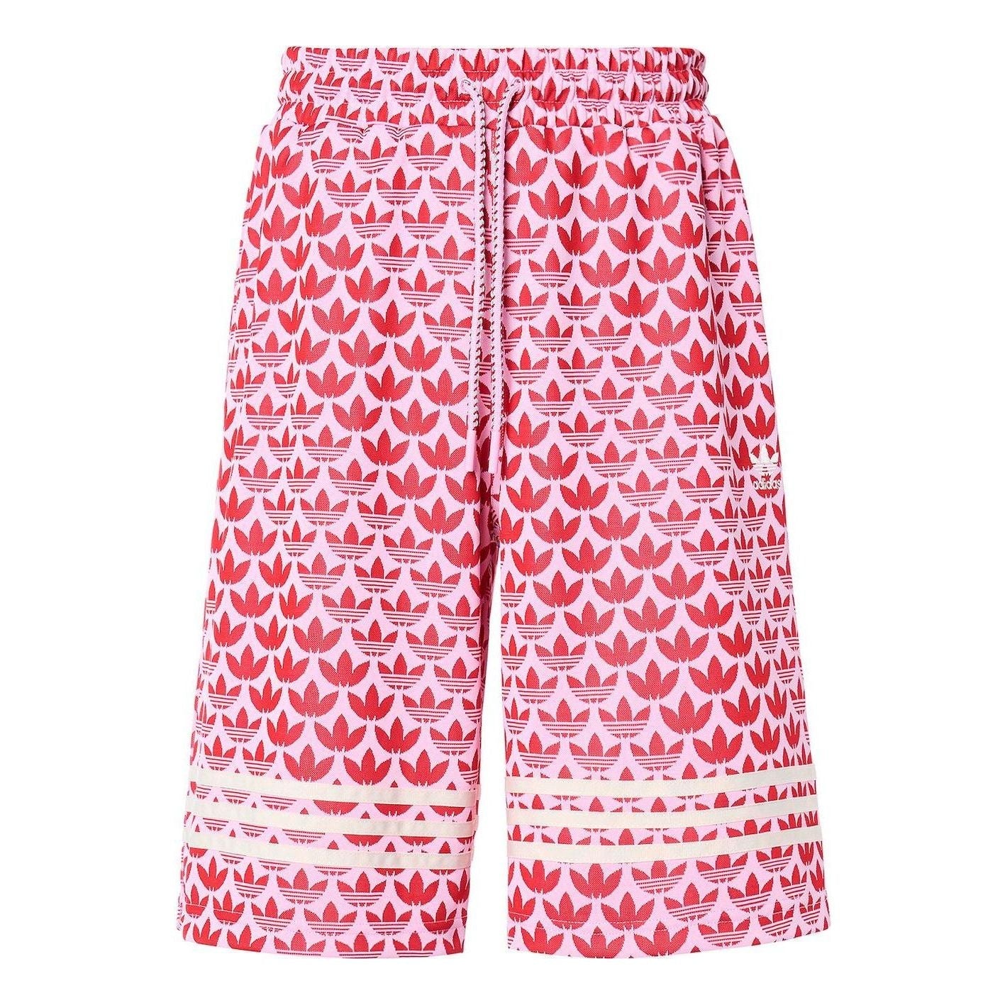 (WMNS) adidas Adicolor 70s BB Monogram Shorts 'Pink' IK7858