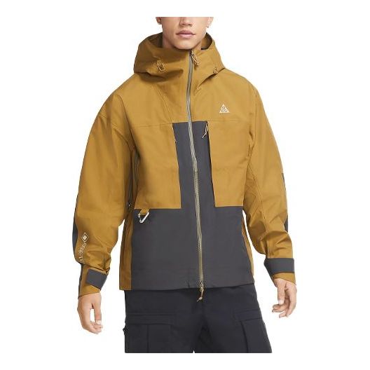 Nike x ACG Loose Zipper hooded Long Sleeves Jacket Brown CV0635-216