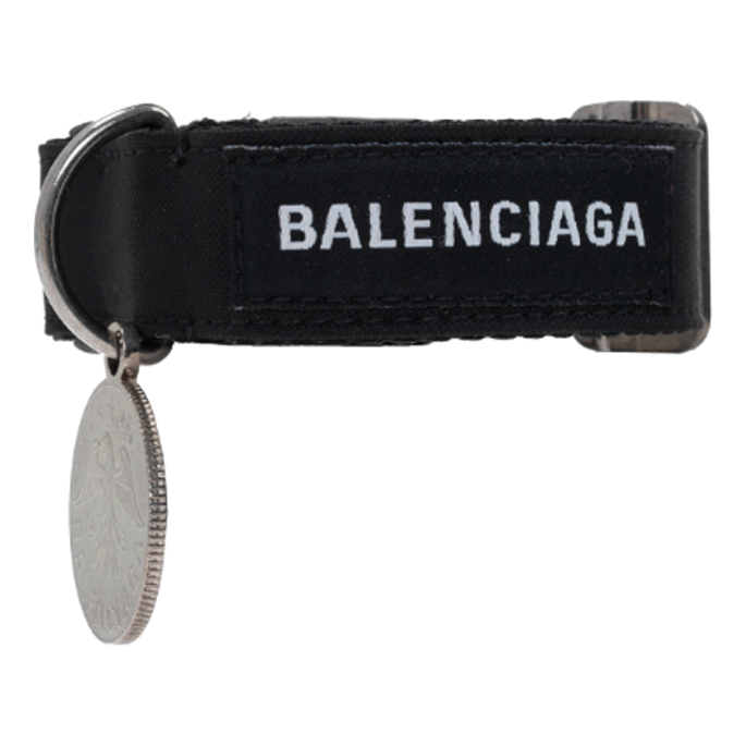 Balenciaga Logo Coin Braecelet 'Black' 656450-TZ10Z-1268