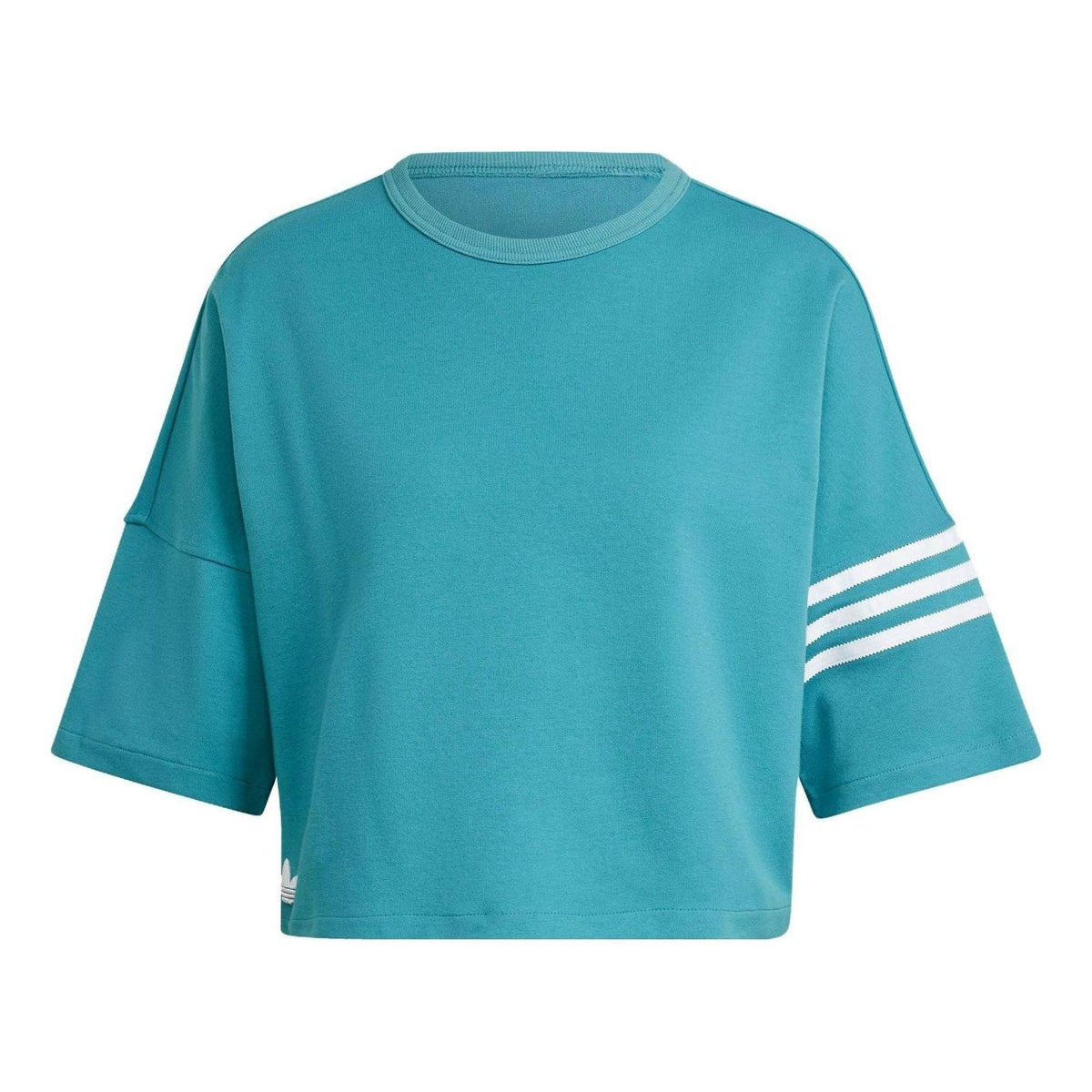 (WMNS) adidas Adicolor Neuclassics Tee 'Turquoise' IM1829