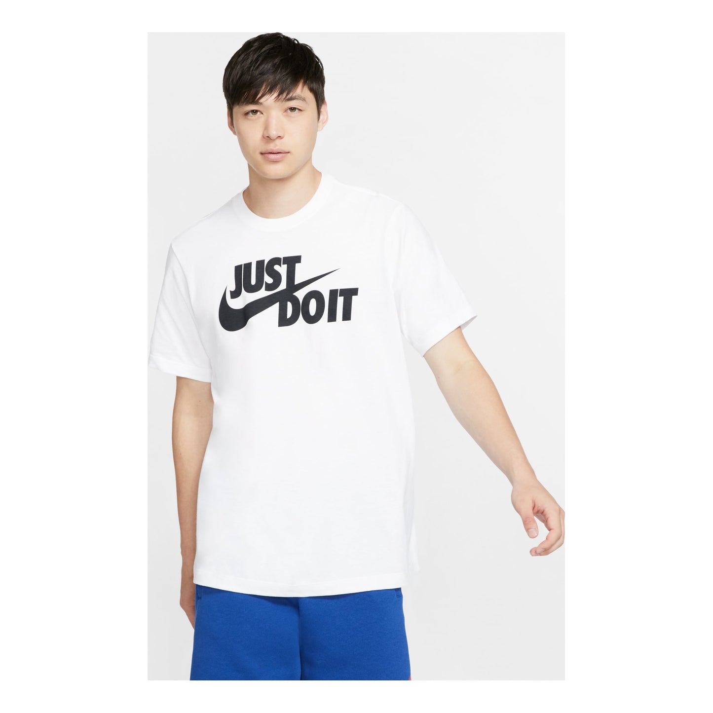 Nike AS Men's Nike Sportswear Tee JUST DO IT SWOOSH White AR5007-100