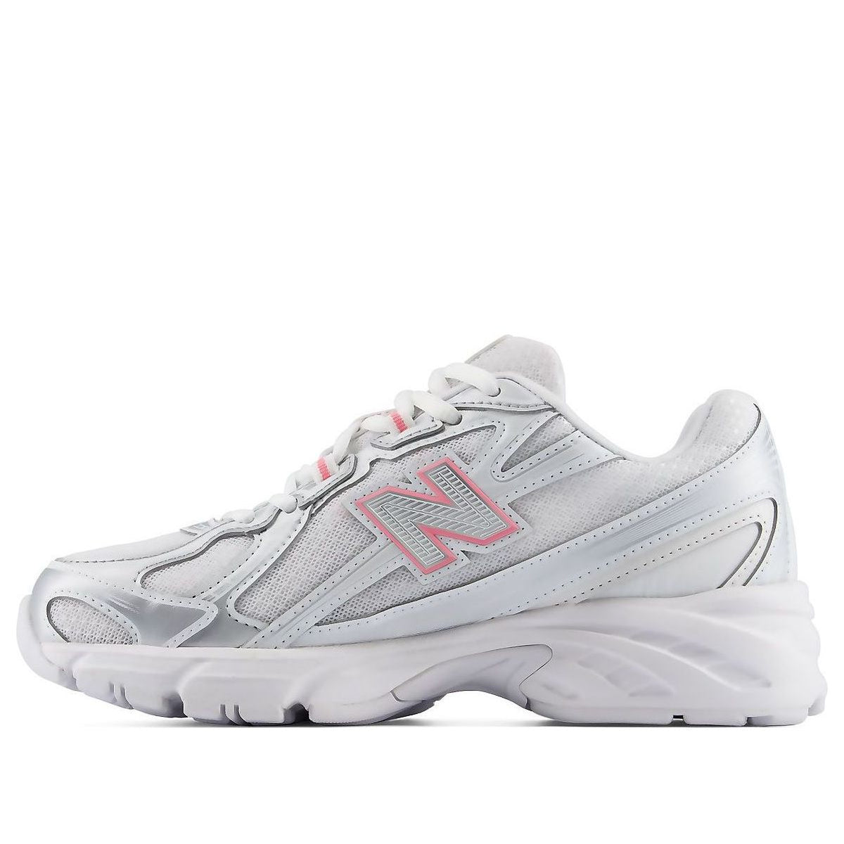 (GS) New Balance 740 Lace 'Silver Metallic Signal Pink' G7408M0