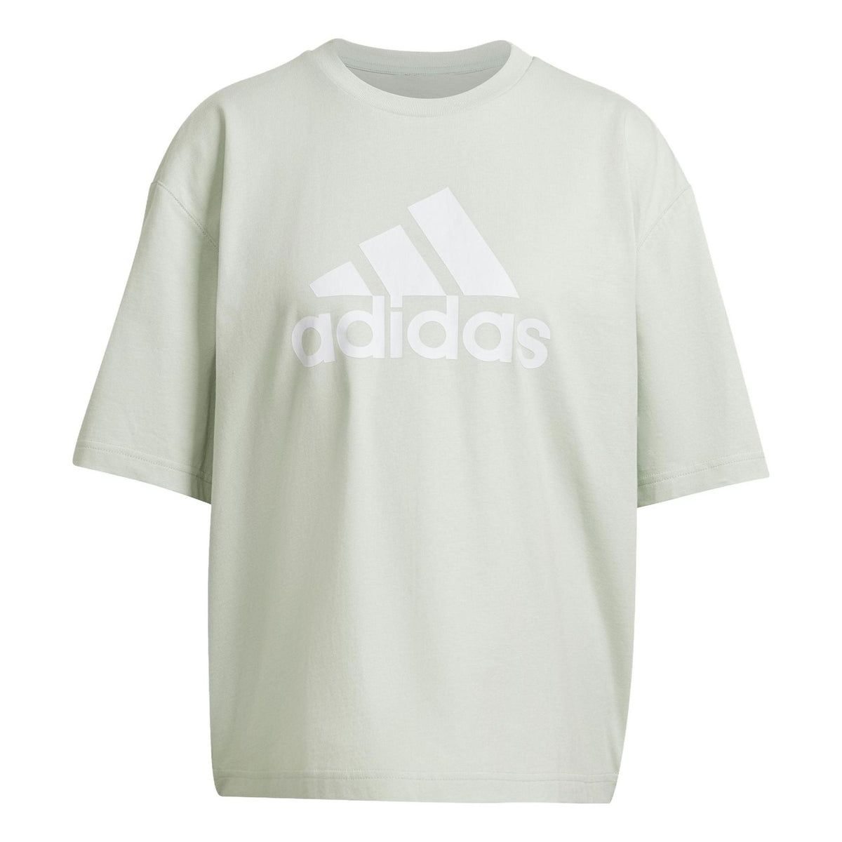 (WMNS) adidas Future Icons Badge of Sport T-Shirt Asia Sizing 'Green' HK0508