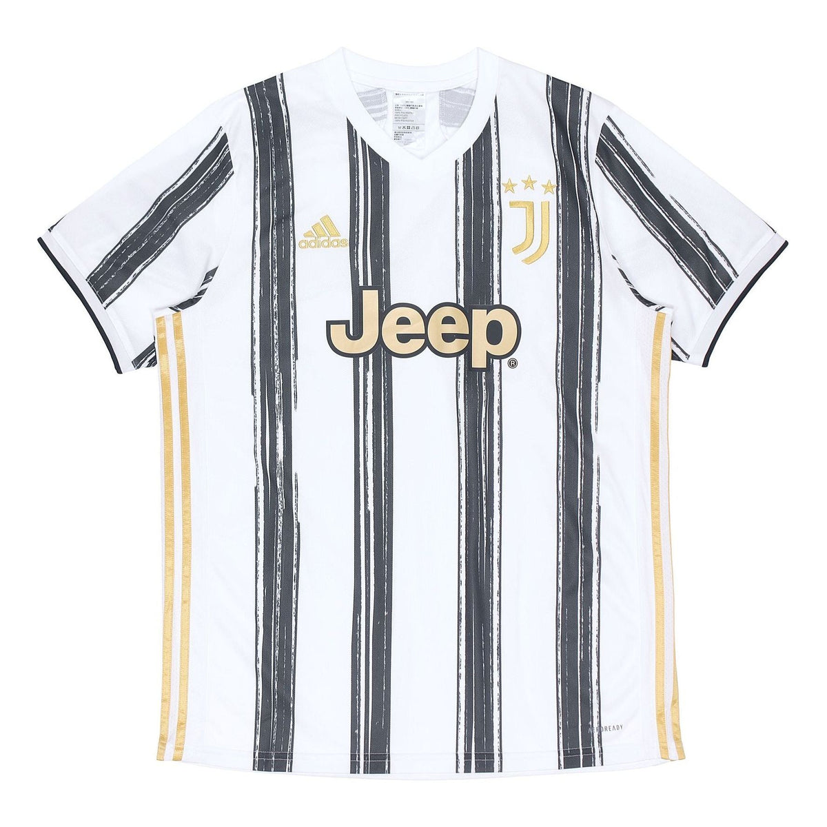 adidas Juve Home H Jsy Football Jersey Asia Sizing Sw Fans Version 20-21 Season Juventus White EI9894