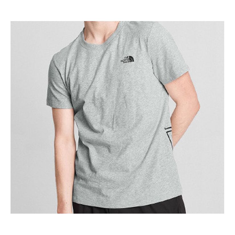 Men's THE NORTH FACE FlashDry-XD hygroscopic Sweat-Wicking Training Gray 4NCR-DYX