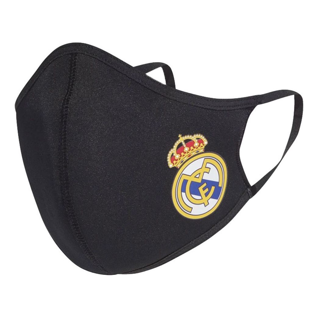 adidas Real Madrid Face Covers 3-Pack M/L 'Black' HB5042