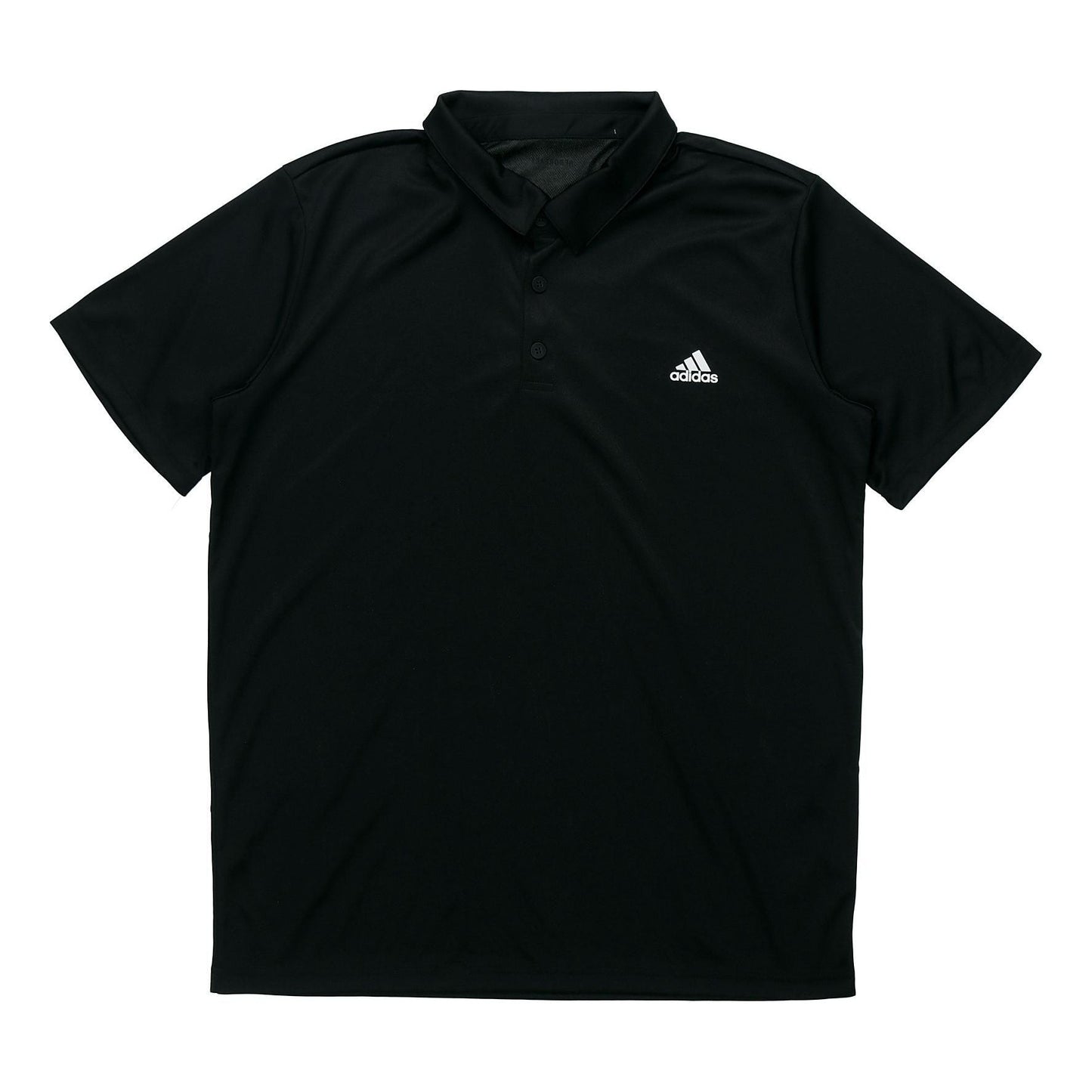 adidas Fab Logo Applique Sports Breathable Short-sleeve Polo Shirt Men Black CV8322