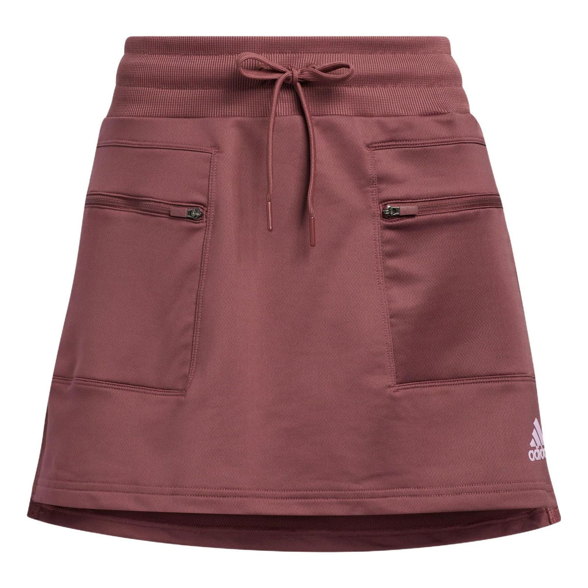 (WMNS) adidas Warp Knit Golf Skirt Asia Sizing 'Burgundy ' HG6931