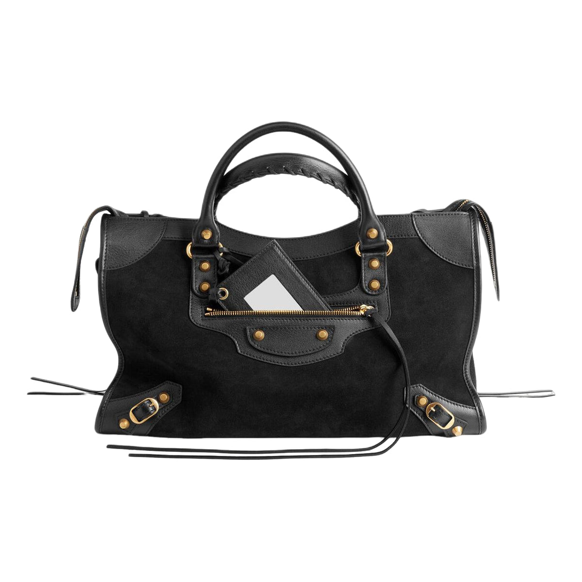 (WMNS) Balenciaga Le City Bag Medium 'Black' 8657602ACJ51000