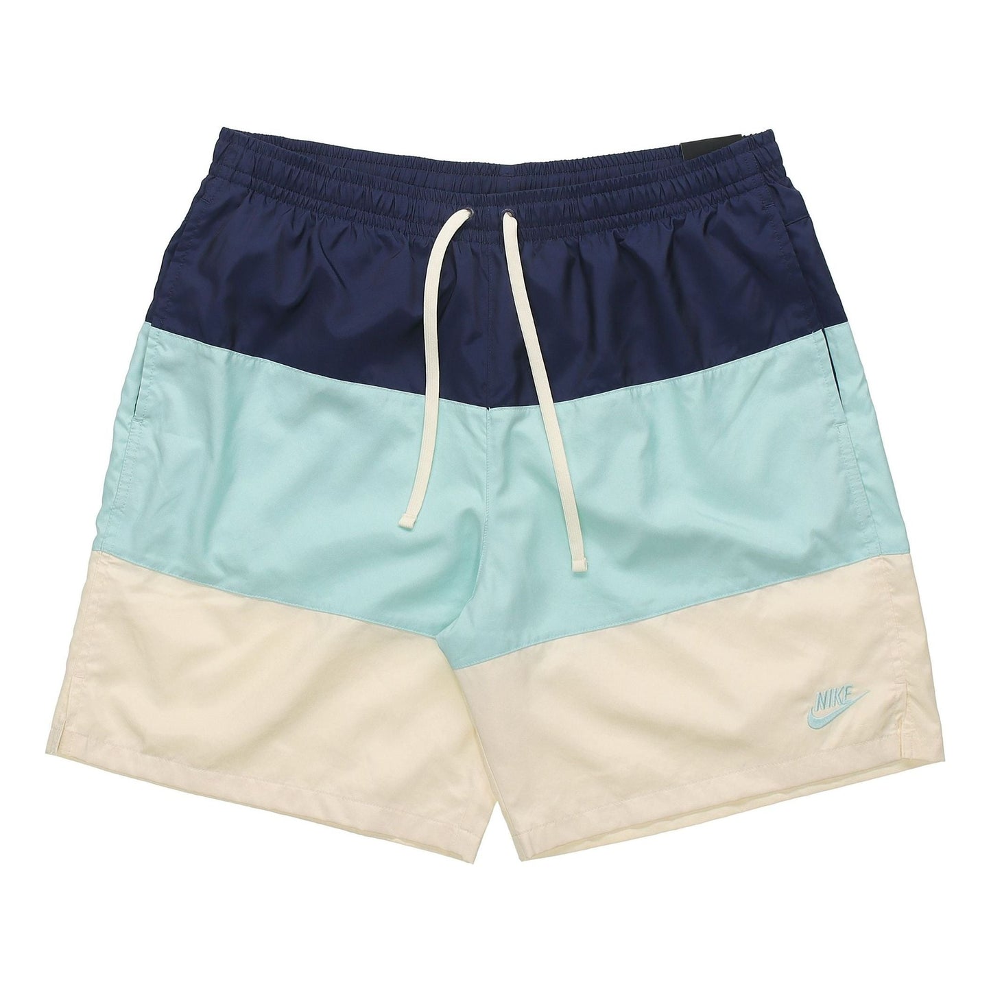 Nike Colorblock Quick Dry Woven Sports Shorts Blue CJ4488-382