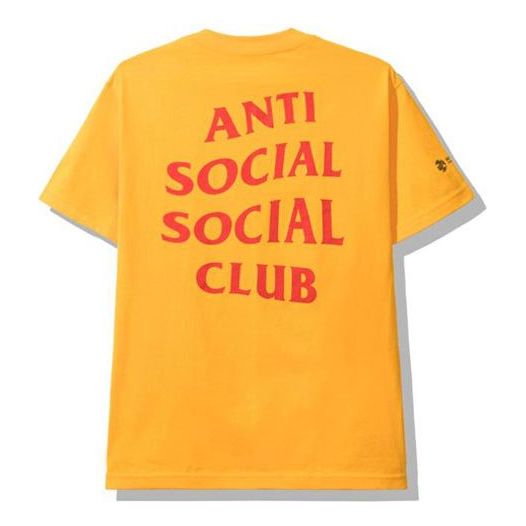ANTI SOCIAL SOCIAL CLUB x DHL Unisex Printing Tee Yellow ASST393