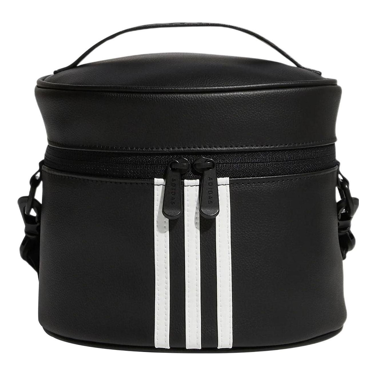 (WMNS) adidas 3-Stripes Round Bag 'Black White' HG5636