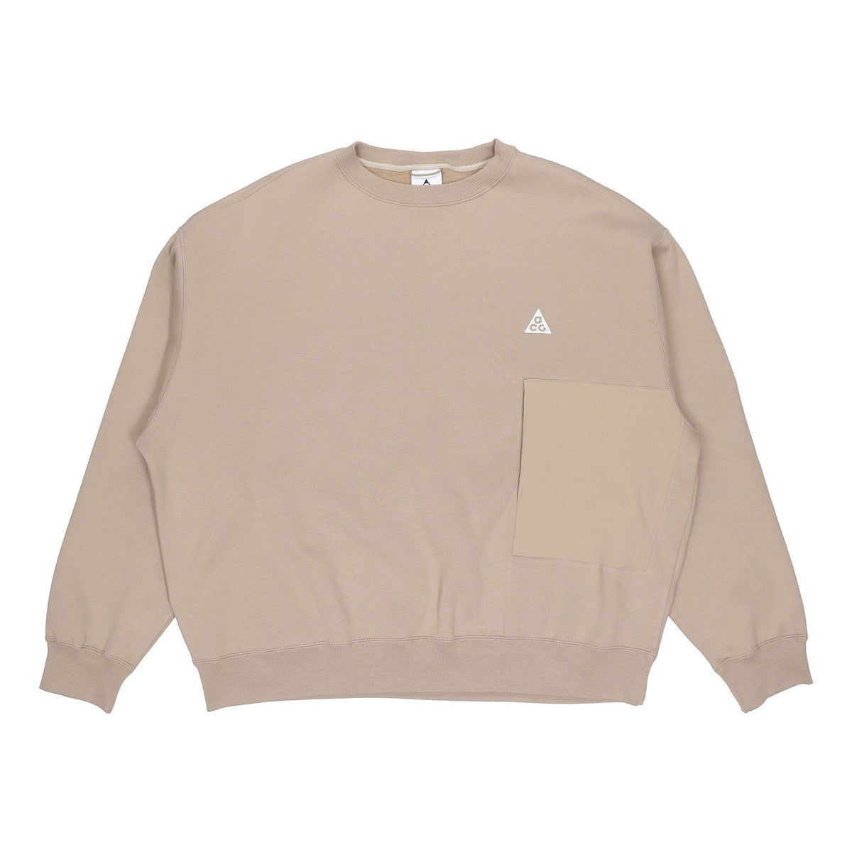 Nike x ACG Solid Color Casual Sports Round Neck Khaki CV0683-247