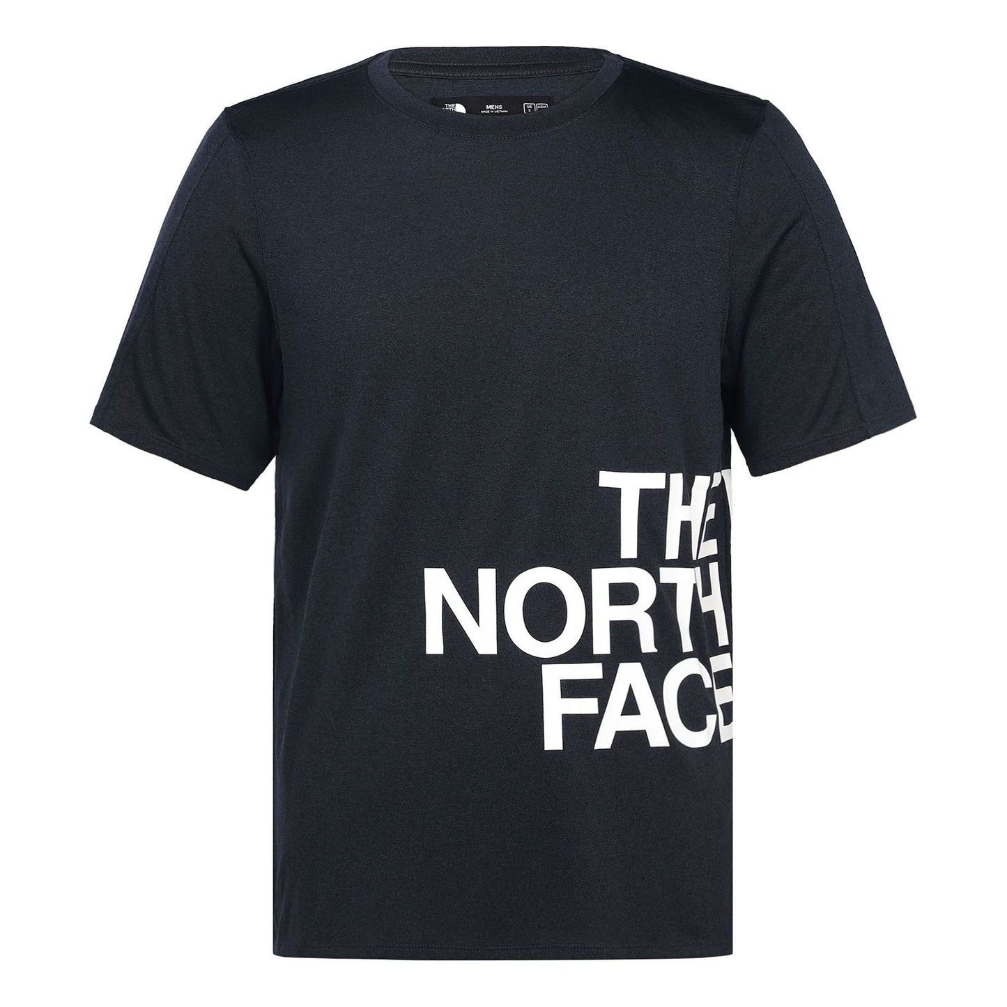 Men's THE NORTH FACE Version Large logo Printing Navy Blue 498H-H2G