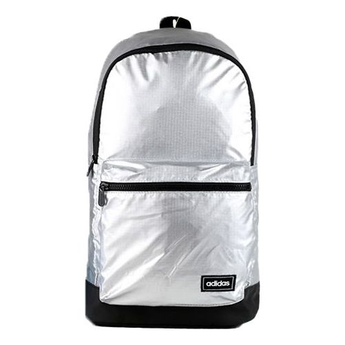 (WMNS) adidas Classic Metallic Backpack Medium 'Silver' FL4047