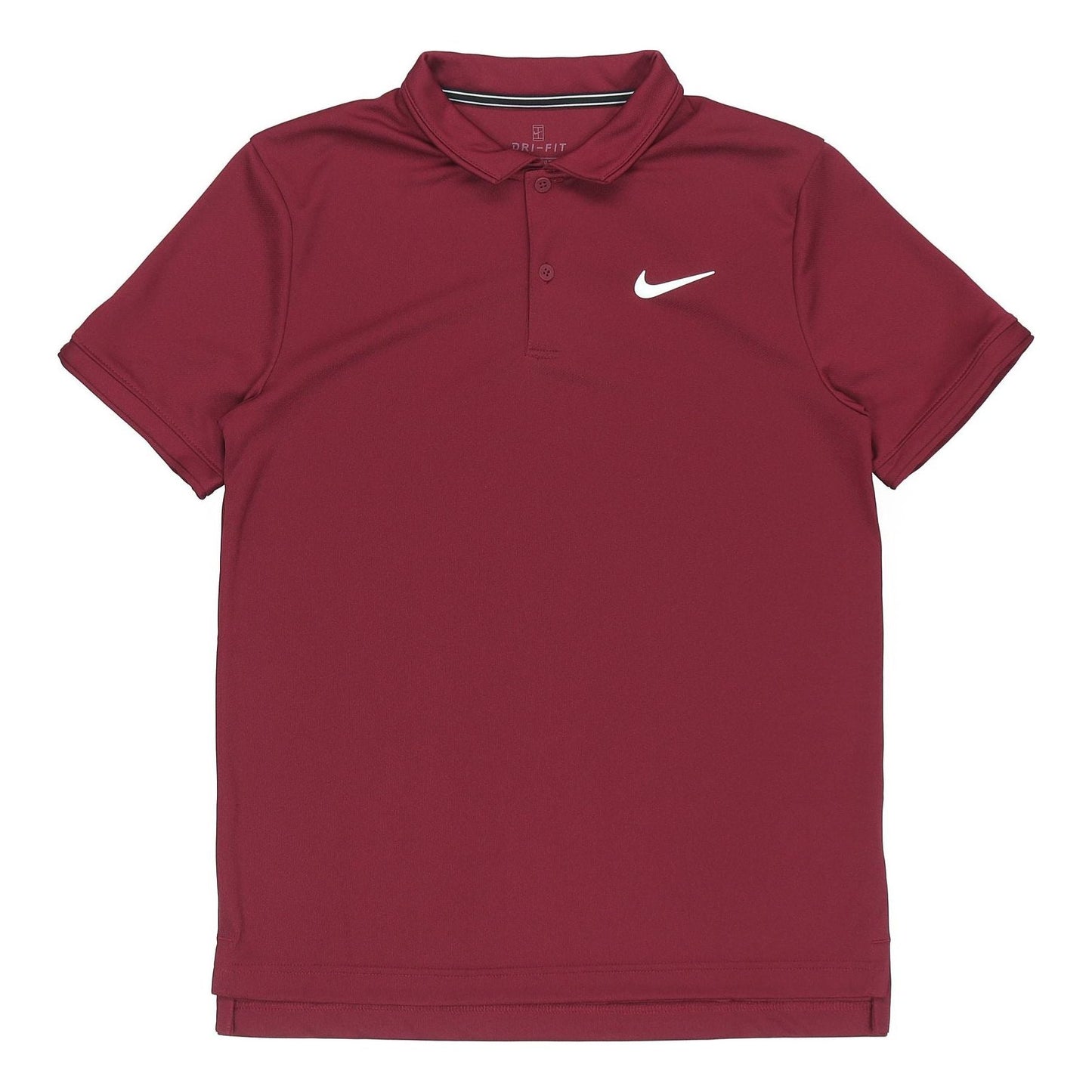 Nike Running Training Sports Quick Dry Breathable Short Sleeve Polo Shirt Red Wine red CW6851-638