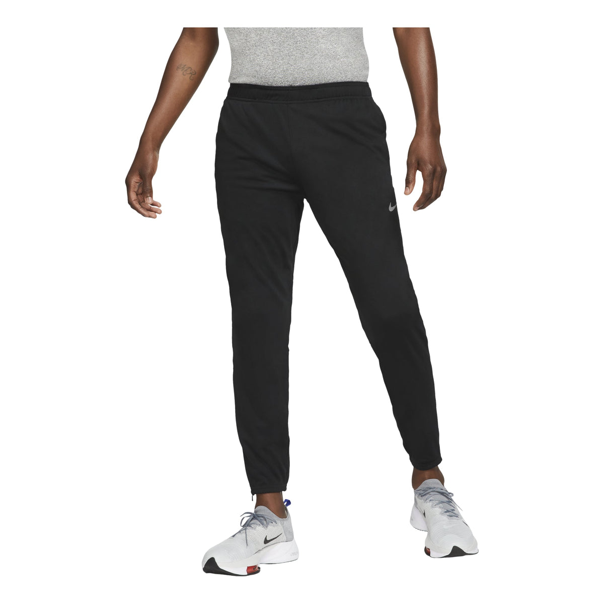Men's Nike Sports Fitness Training Running Knit Long Pants/Trousers Autumn Black DD5004-010