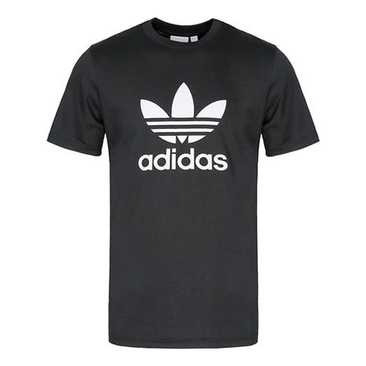 adidas Original Trefoil Tee 'Black White' AJ8830