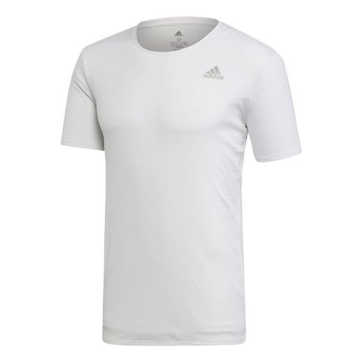 adidas Logo Breathable Short Sleeve White DQ1847