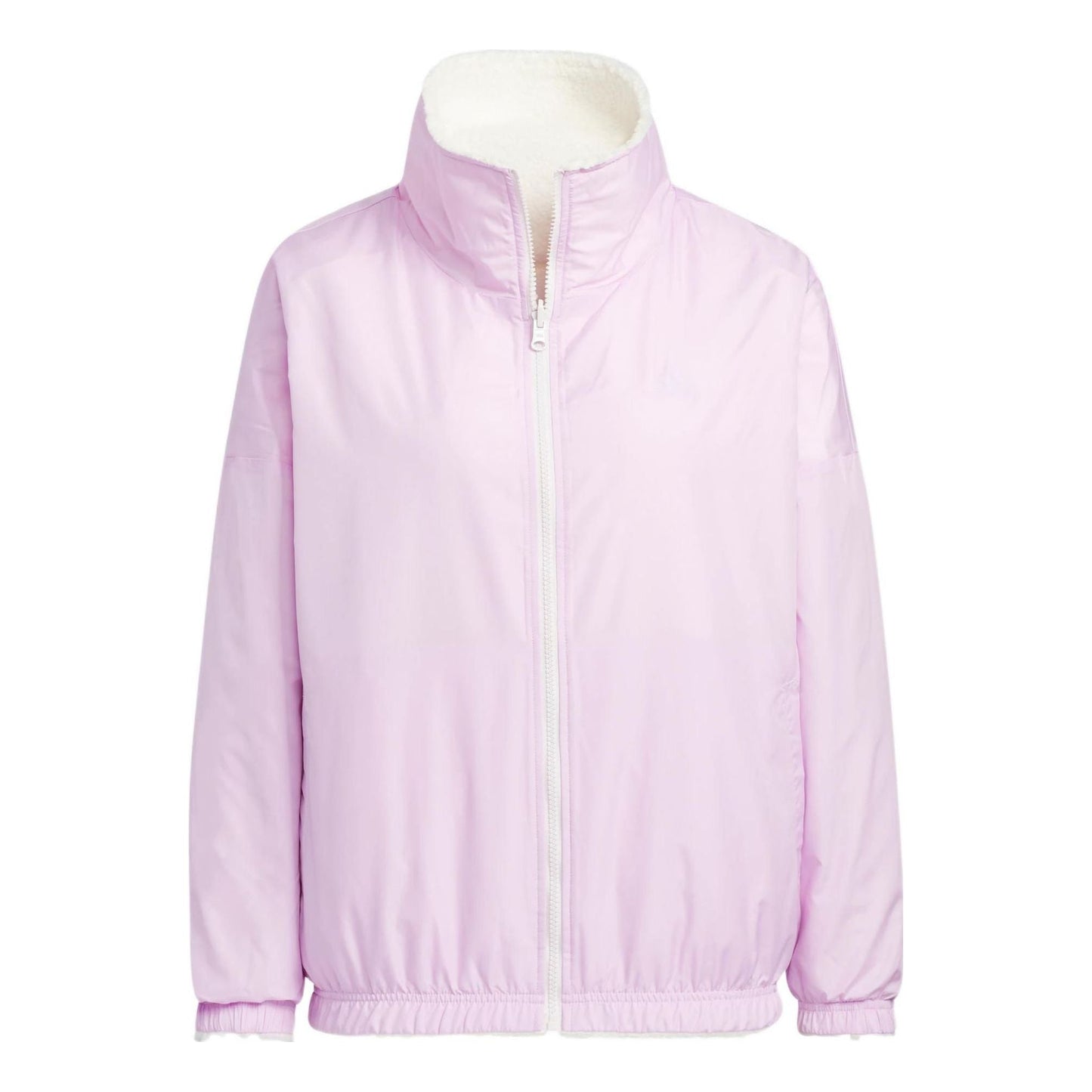 (WMNS) adidas Metrevboa Jacket Asia Sizing 'White Pink' HM7111