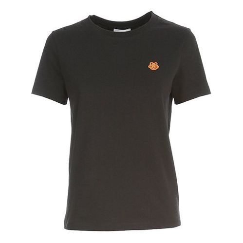 KENZO SS21 Logo Round Neck Short Sleeve Black FB52TS8434SA-99