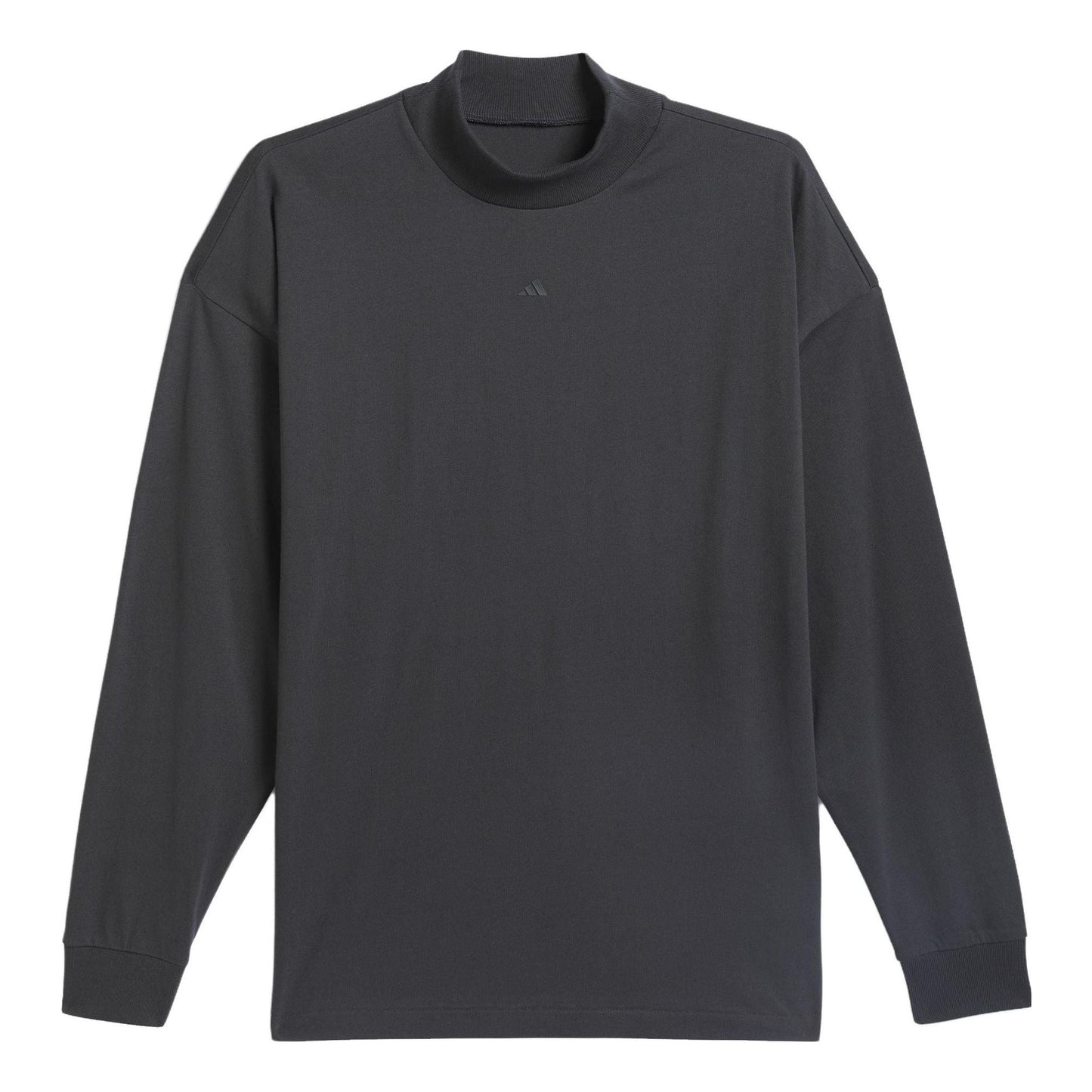 adidas Basketball Long Sleeve Tee 'Carbon' IN9561