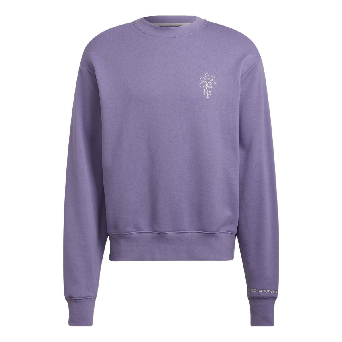 adidas originals Sports Round Neck Pullover Casual Purple HI6016