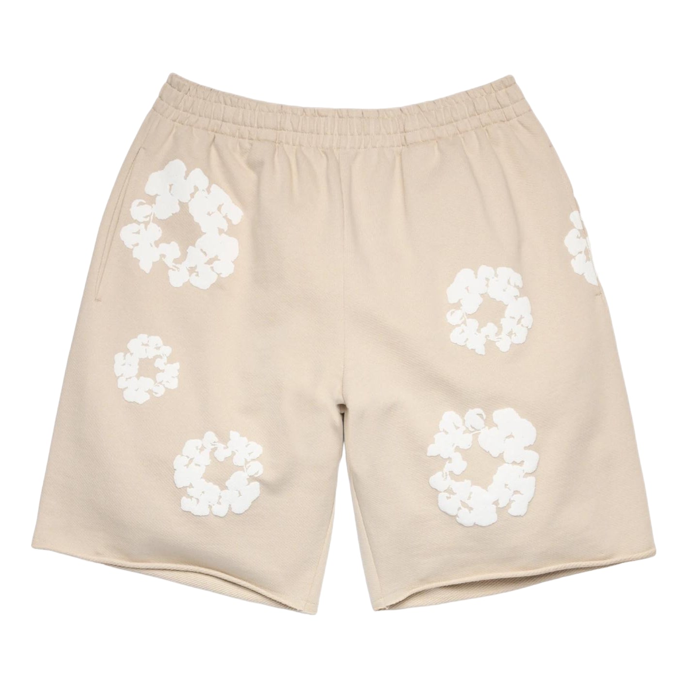 Denim Tears Cotton Wreath Sweatshorts 'Cream' SS26BRS15242545