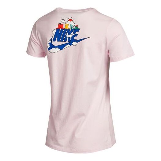(WMNS) Nike AS W Nike Sportswear SS Tee PINK FOAM DJ6296-621