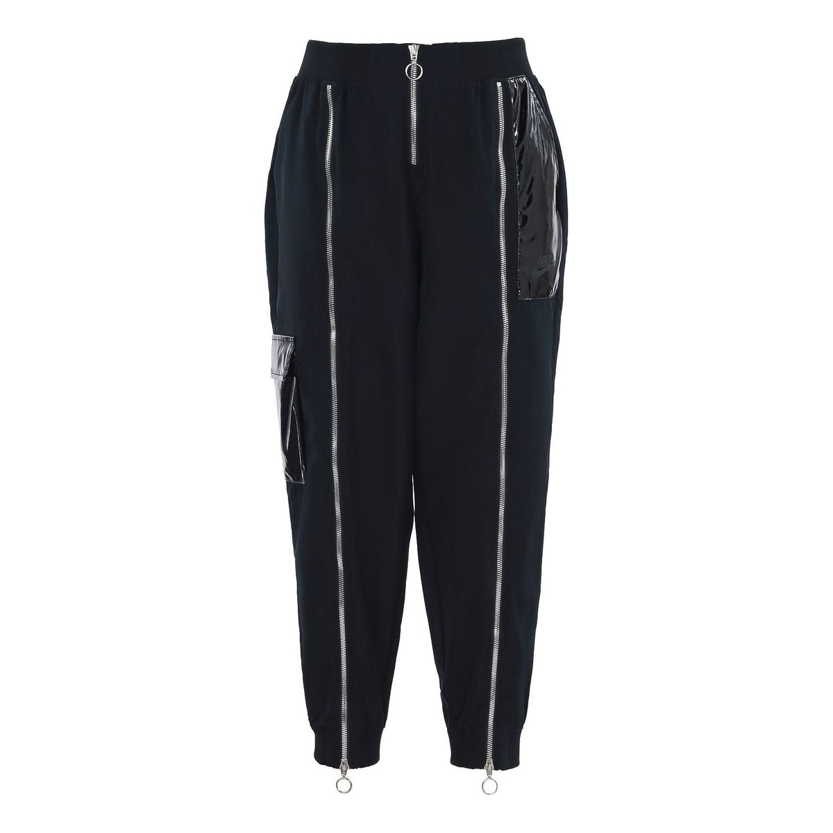 (WMNS) Nike Sportswear Icon Clash Sports Zipper Woven Casual Long Pants/Trousers Black CU6926-010