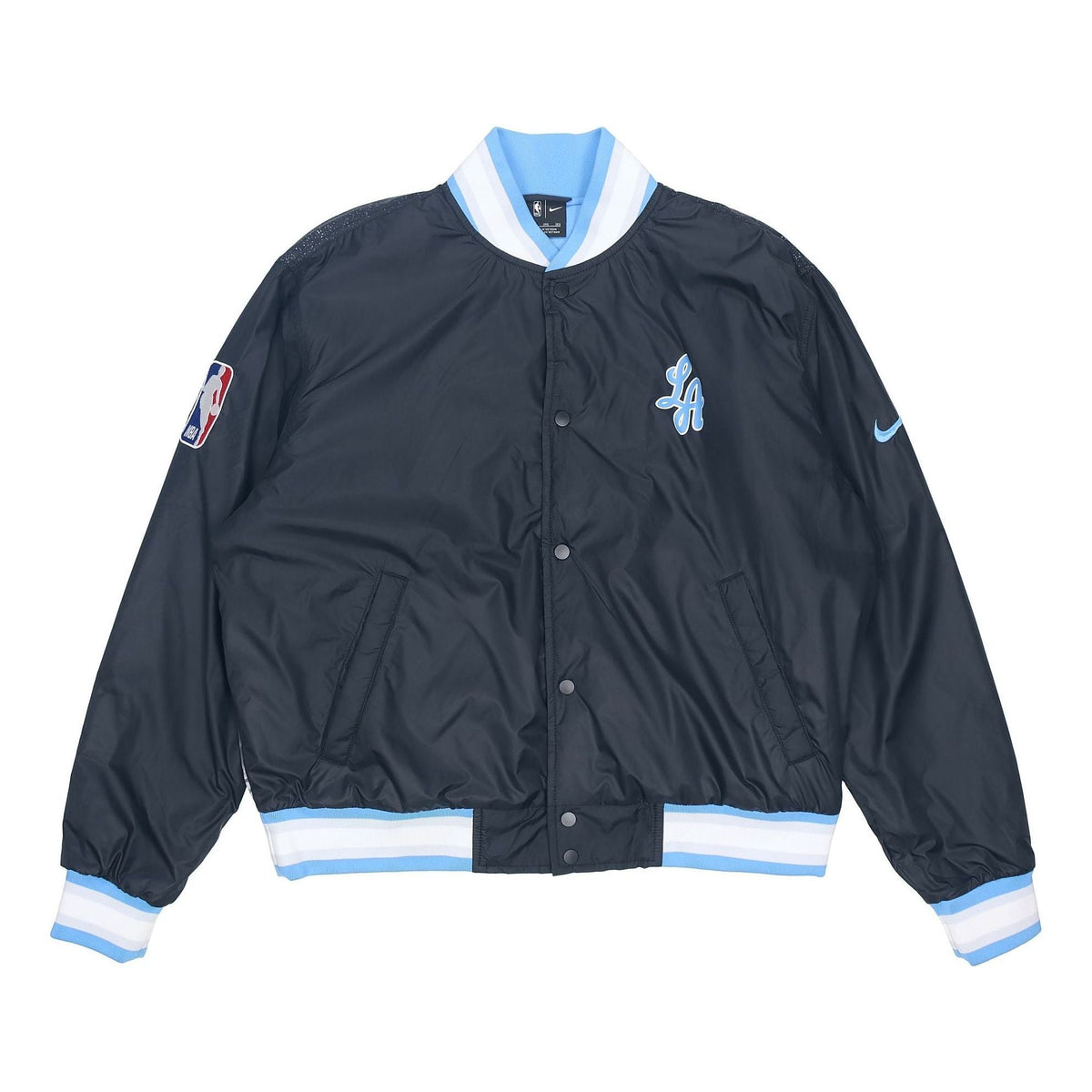 Nike NBA Courtside Los Angeles Lakers Jacket 'Black' CN1441-010