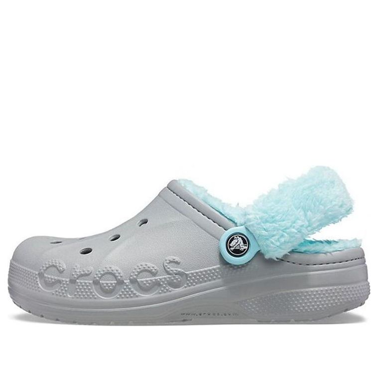 Crocs Classic Clog Stay Warm Fleece Lined 'Gray Blue' 206633-0IG