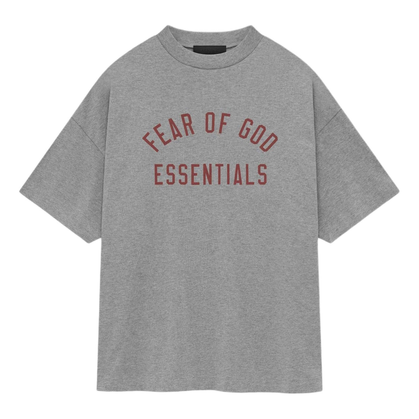 Fear of God Essentials Jersey Crewneck Tee 'Dark Heather' 125BT244191F