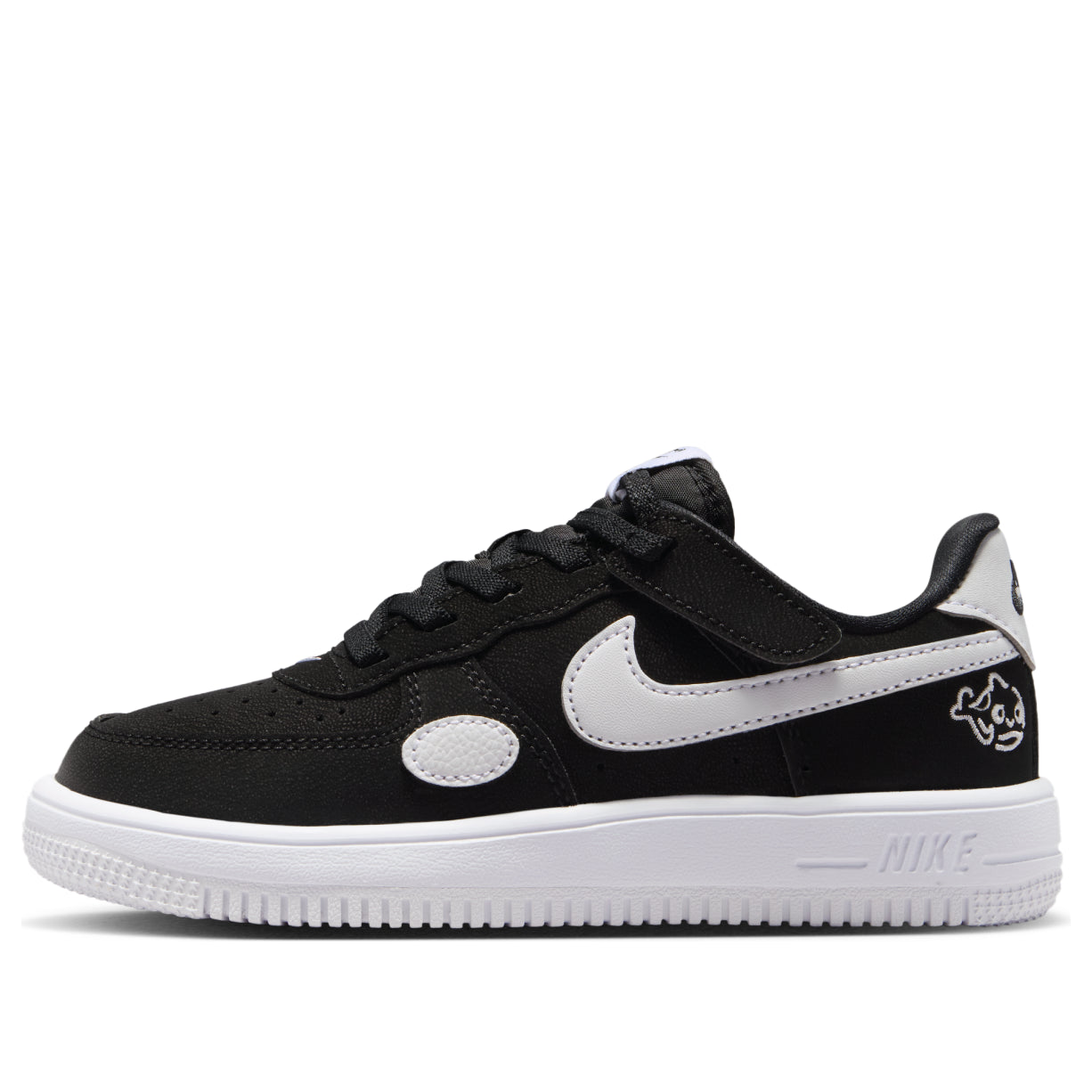 (PS) Nike Force 1 Low Easyon 'Black White' IR1301-001