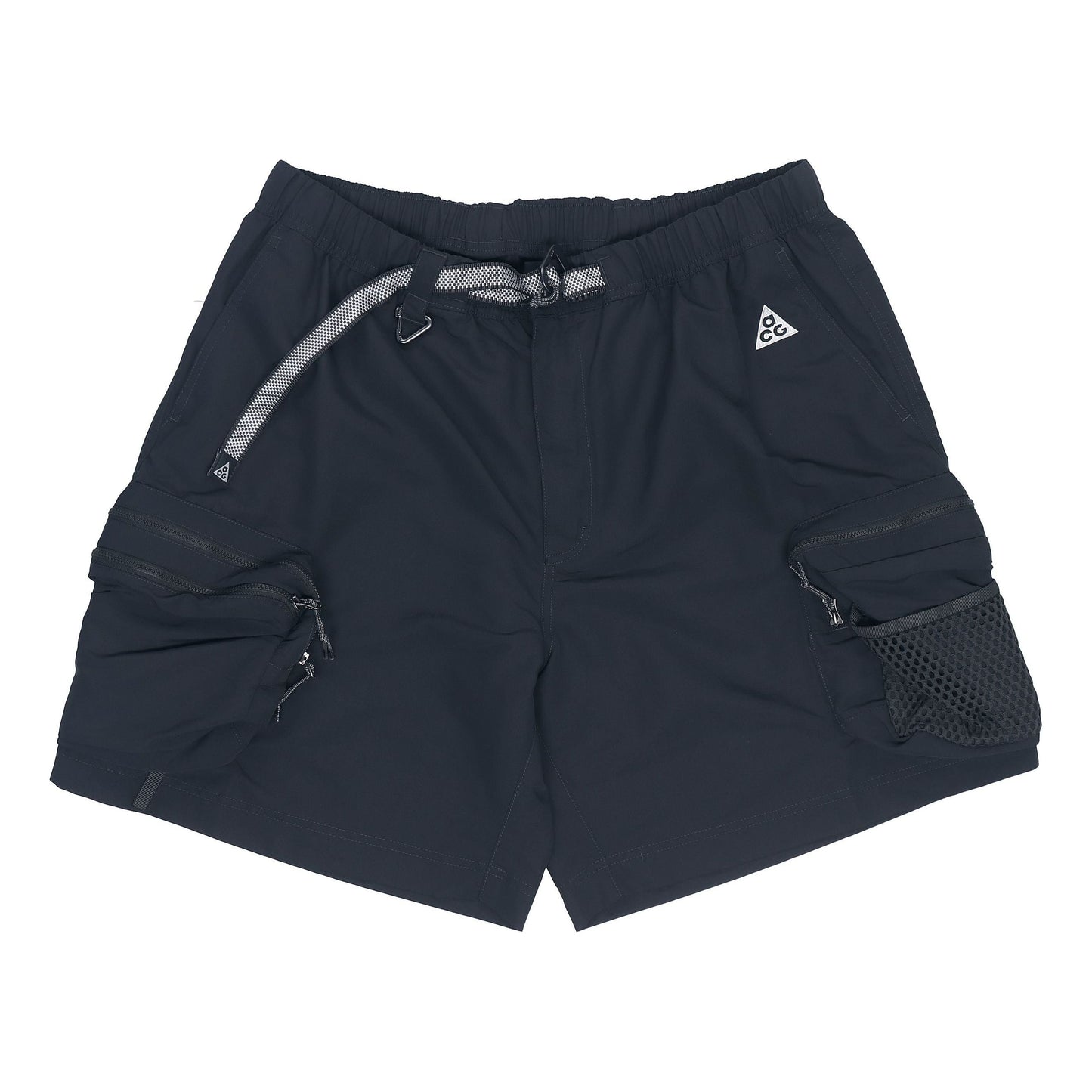 Nike x ACG Snowgrass Solid Color Cargo Pocket Shorts Black DN3946-070
