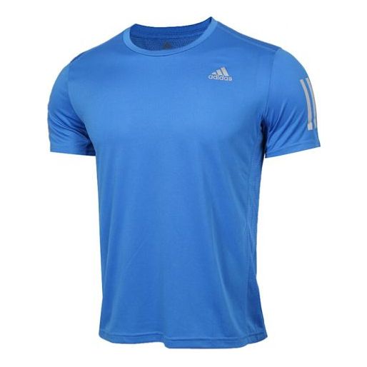 adidas Own The Run Sports Short Sleeve Tee 'Blue Grey' DX1995